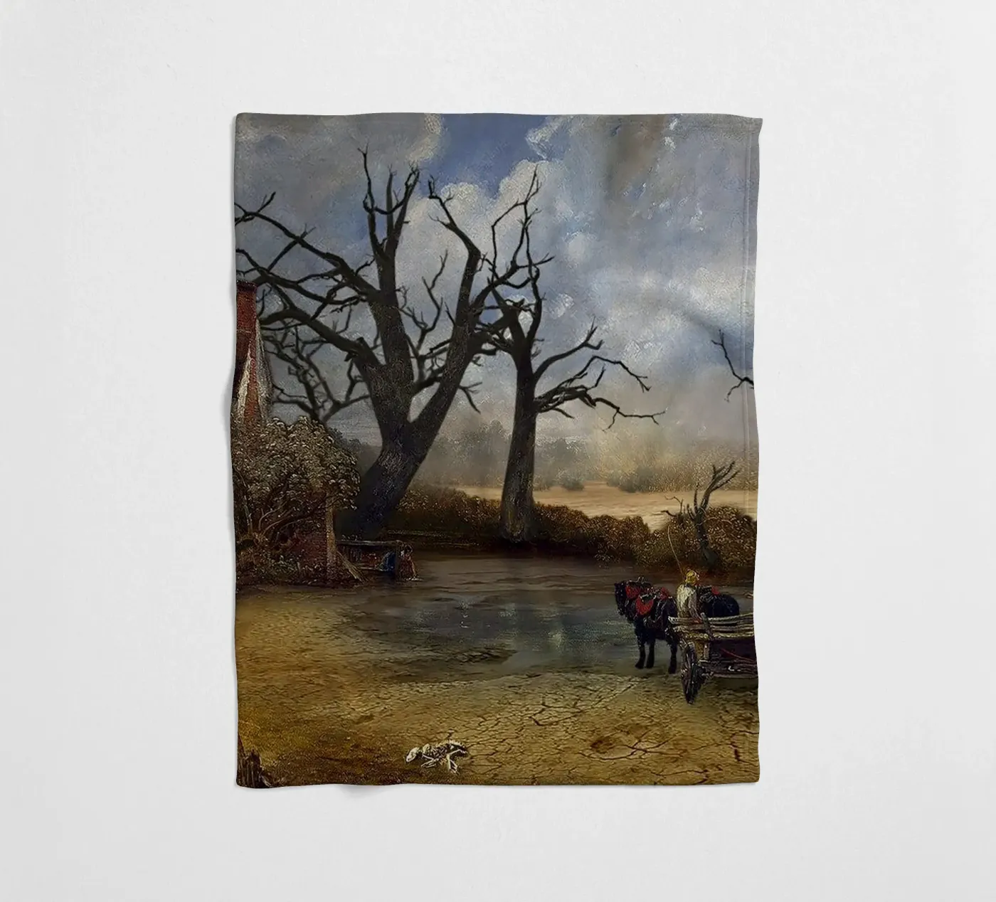 John Constable Kunst fleecedeken van Brooke