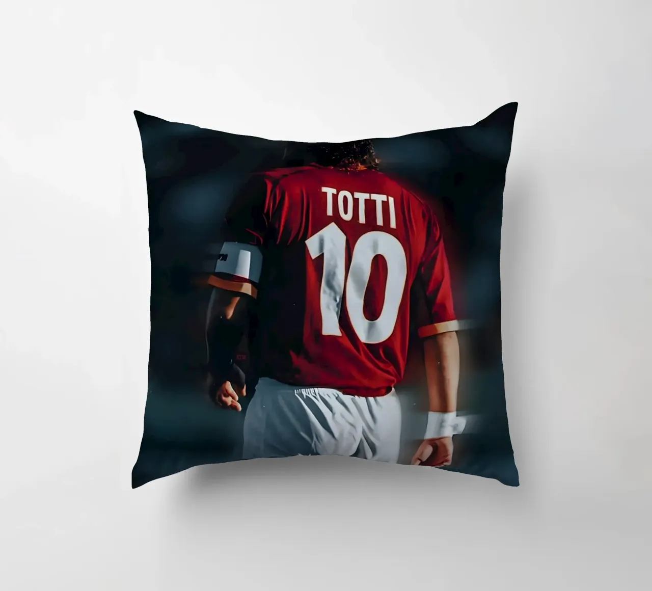 Francesco Totti cuscino da Low poly art