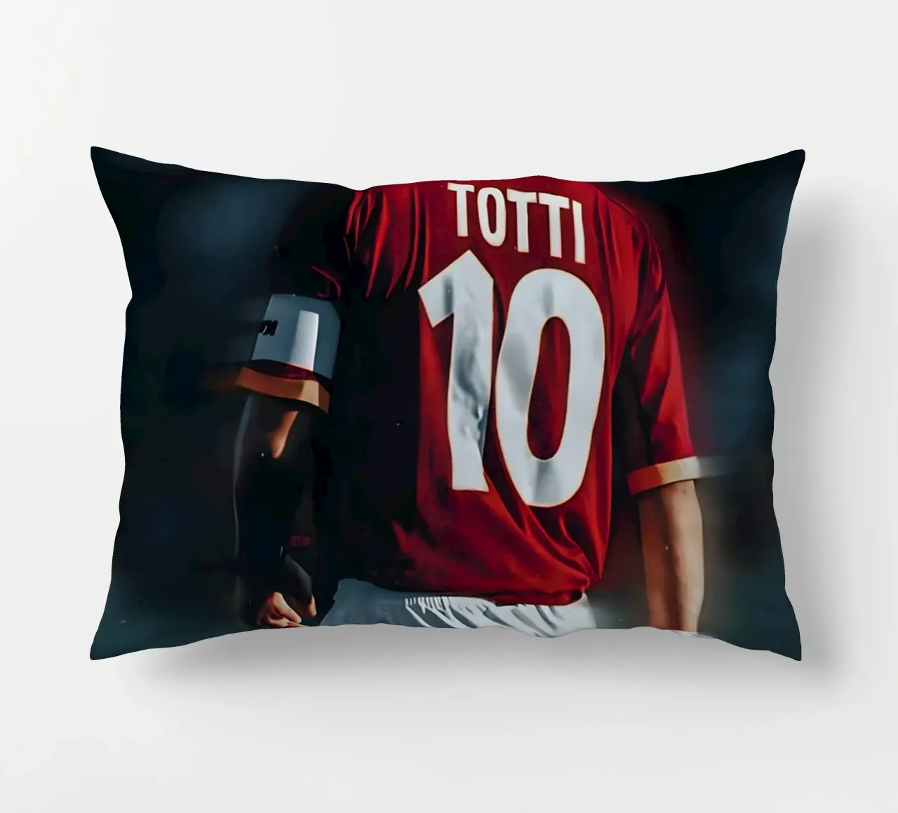 Francesco Totti cuscino da Low poly art