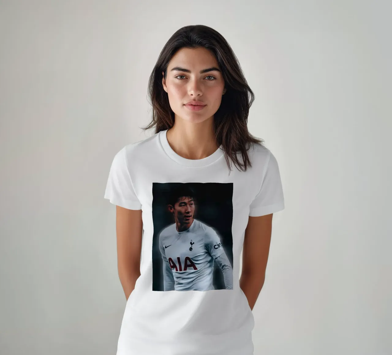 Son Heung-min t-shirt da Low poly art