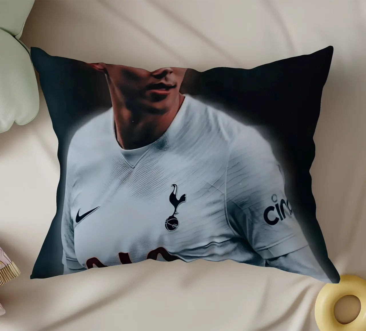 Son Heung-min cuscino da Low poly art