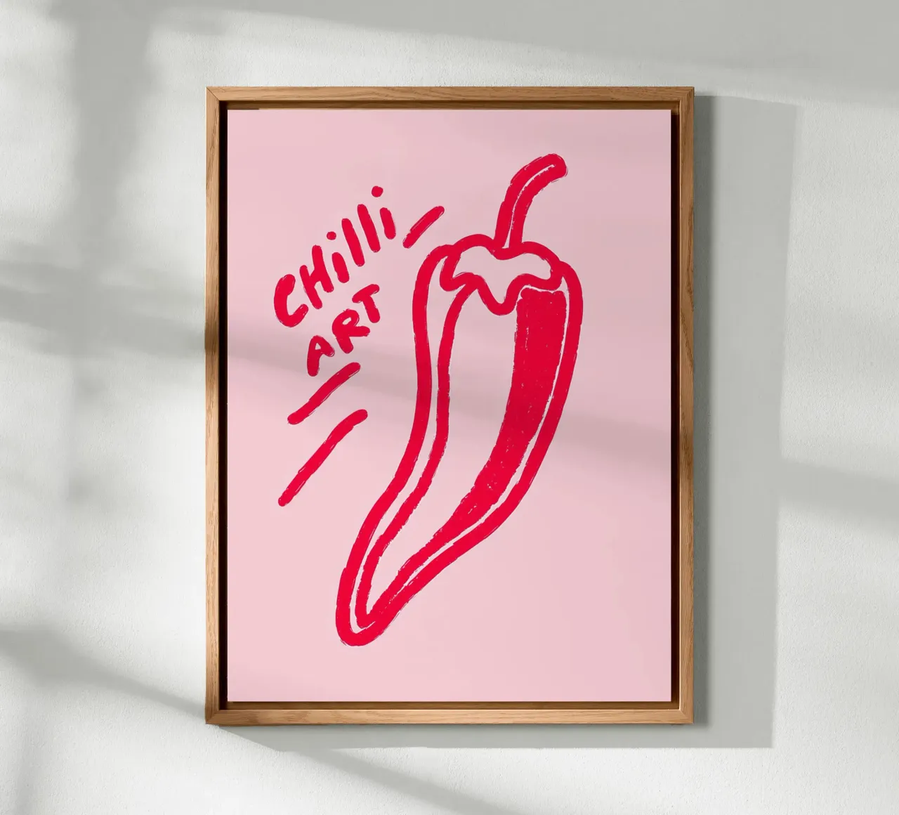 Kitchen magic with chilli alu-dibond by Carinaprint