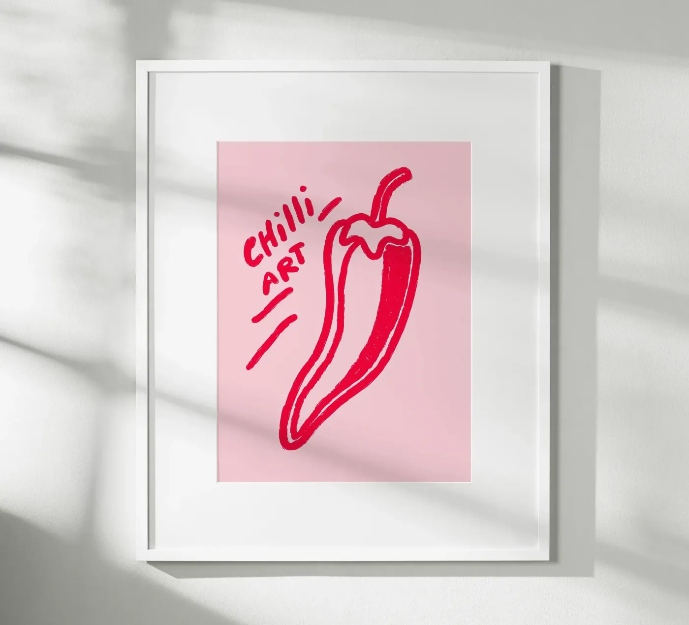 La magie de la cuisine au piment poster de Carinaprint