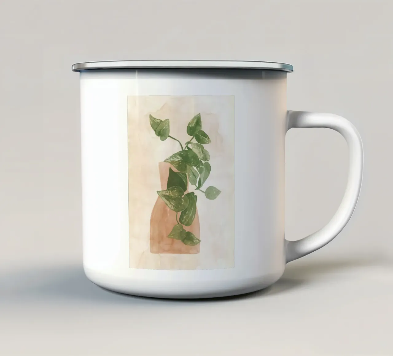 Le piante nº 8 tazza in smalto da NouveauPrints