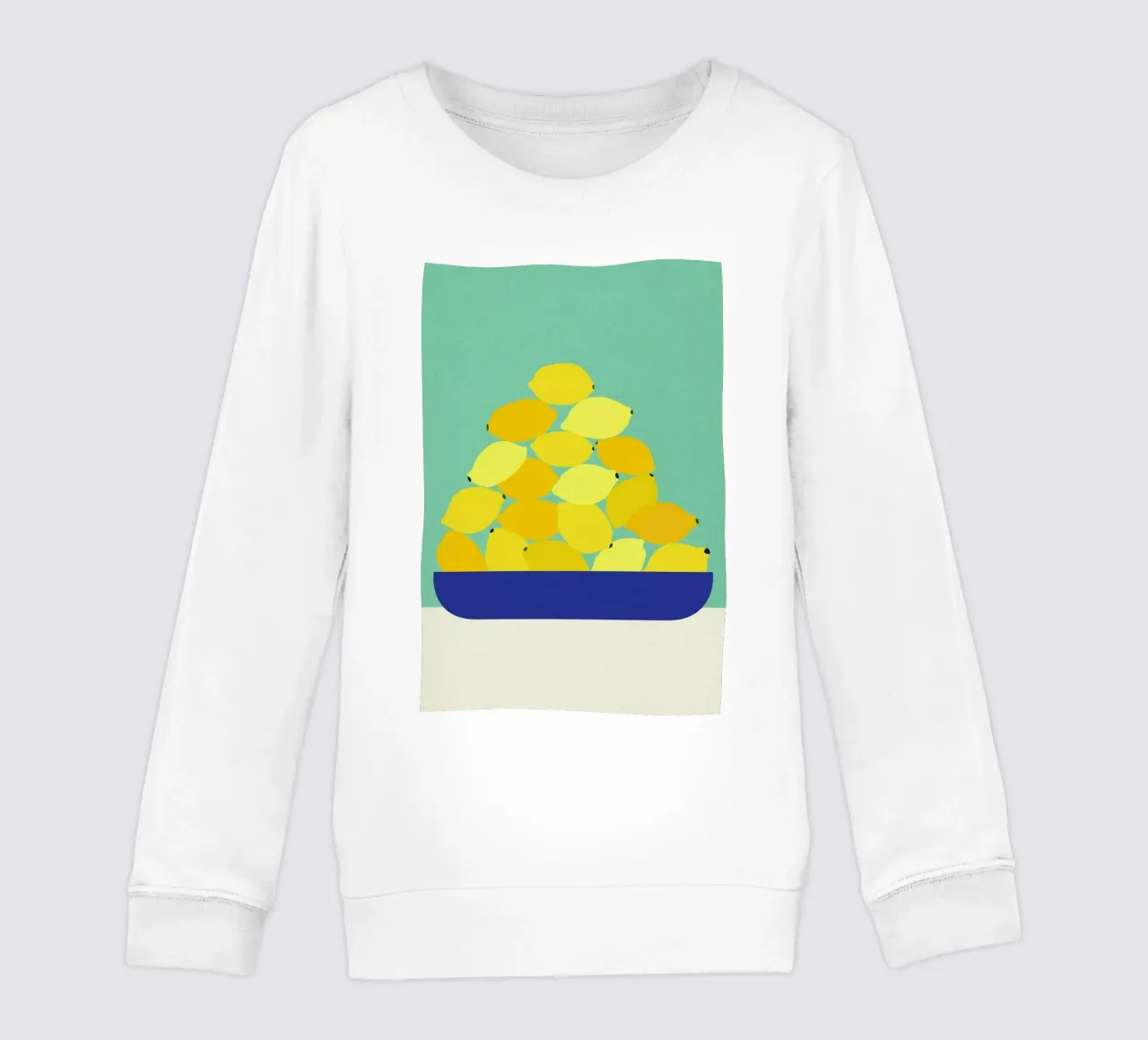 Sicily Lemons felpa bambino da Rosi Feist