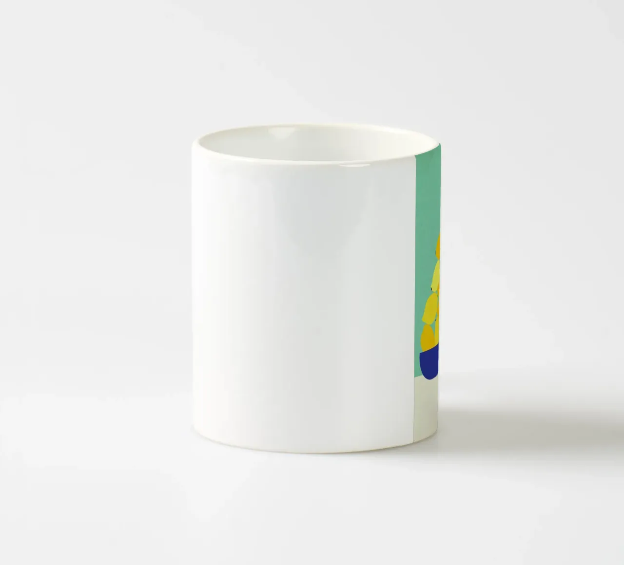 Sicily Lemons tazza in ceramica da Rosi Feist