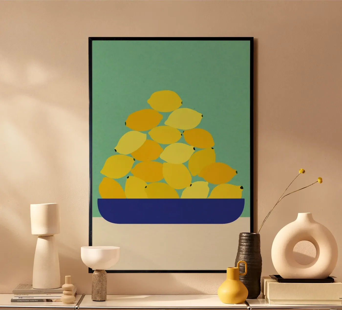 Sicily Lemons poster by Rosi Feist