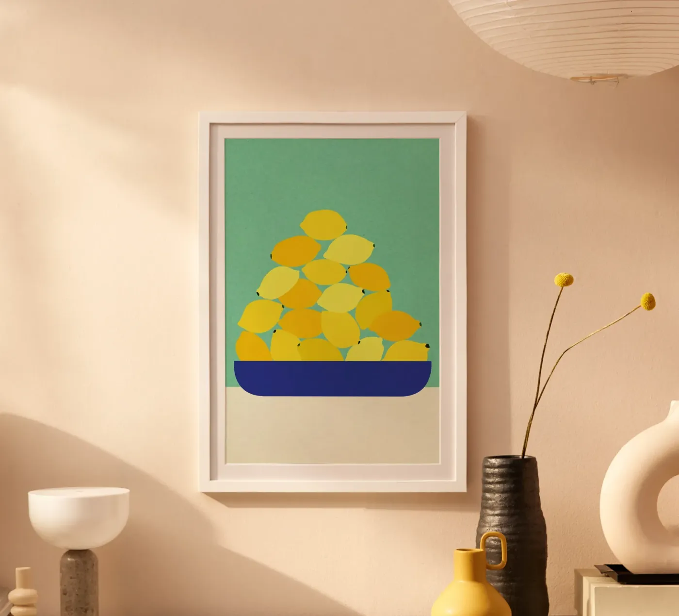 Sicily Lemons poster by Rosi Feist