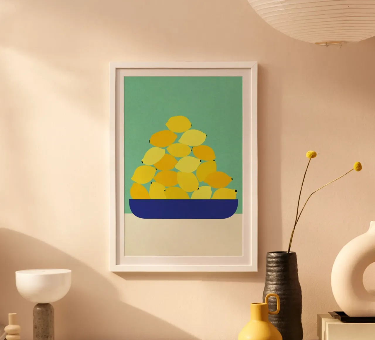 Sicily Lemons poster da Rosi Feist