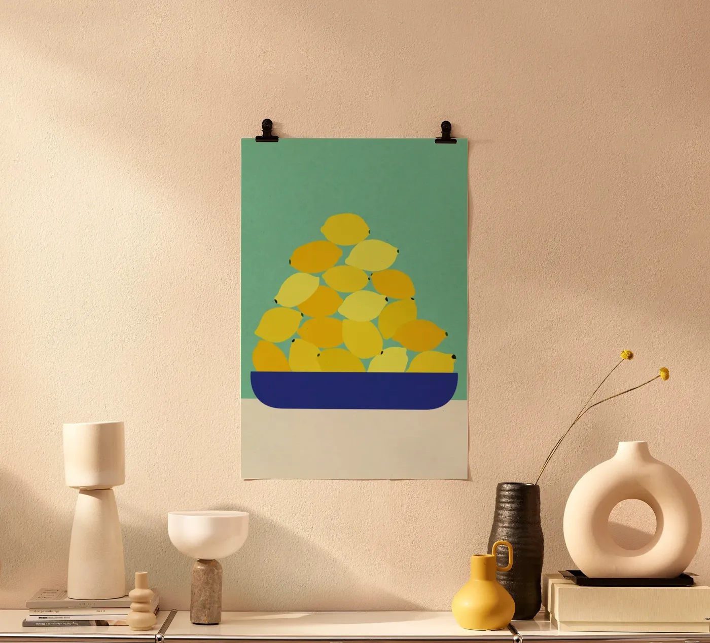 Sicily Lemons poster by Rosi Feist