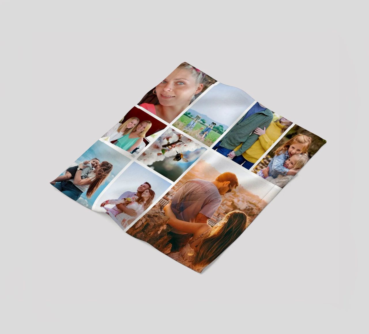 Fotocollage • 11 Bilder • Quer fleecedeken van Bildschön | Fotocollagen