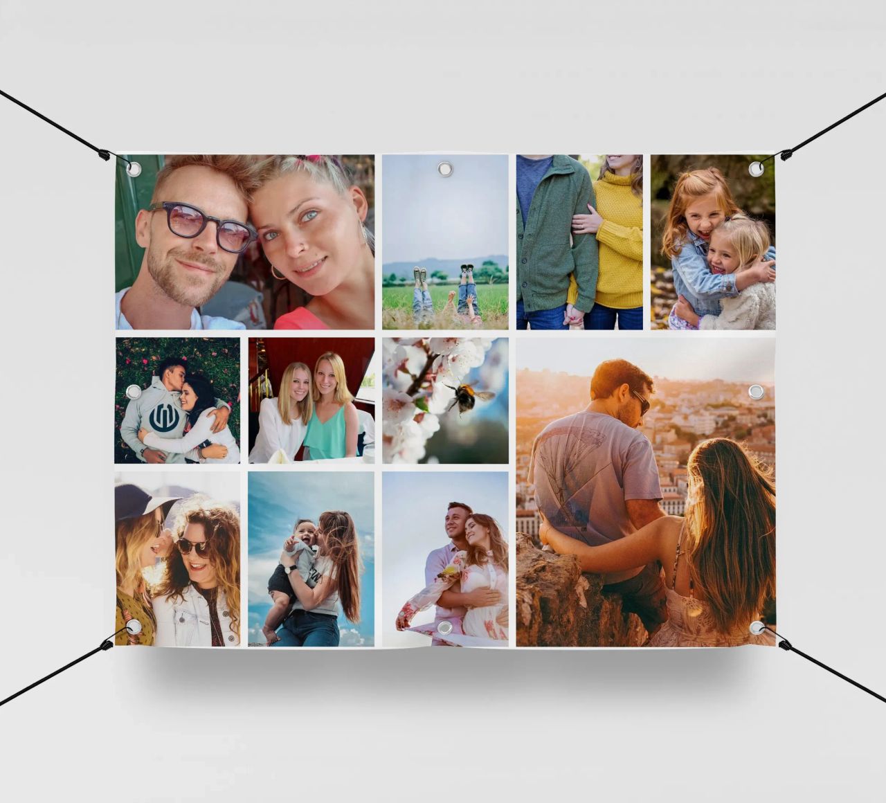 Fotocollage • 11 Bilder • Quer bâche pvc de Bildschön | Fotocollagen