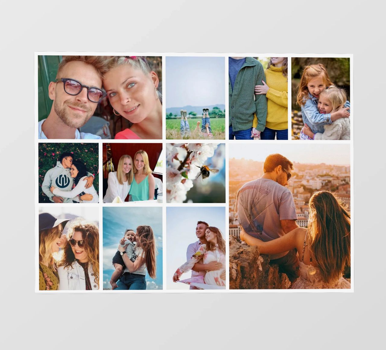 Fotocollage • 11 Bilder • Quer bâche pvc de Bildschön | Fotocollagen
