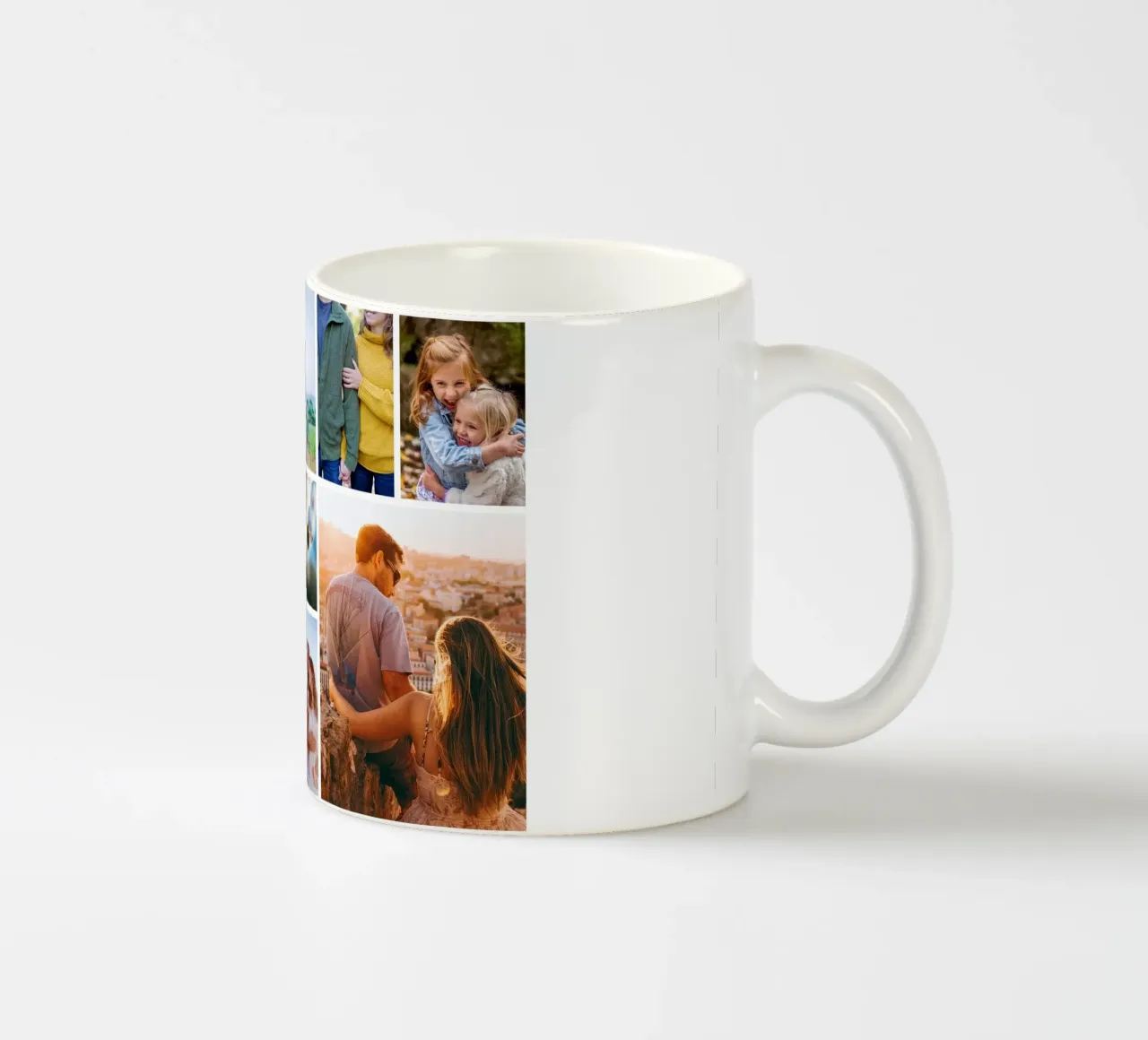 Fotocollage • 11 Bilder • Quer ceramic mug by Bildschön | Fotocollagen