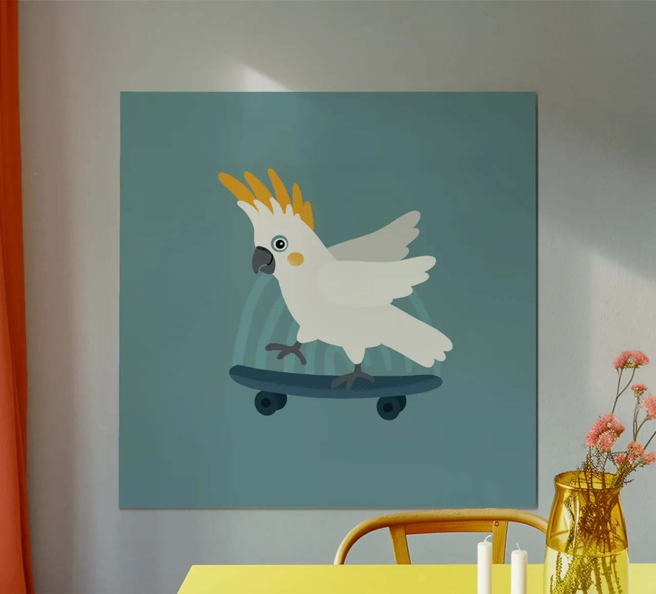 Pattinatore Kakadu 3 poster da Julia Reyelt