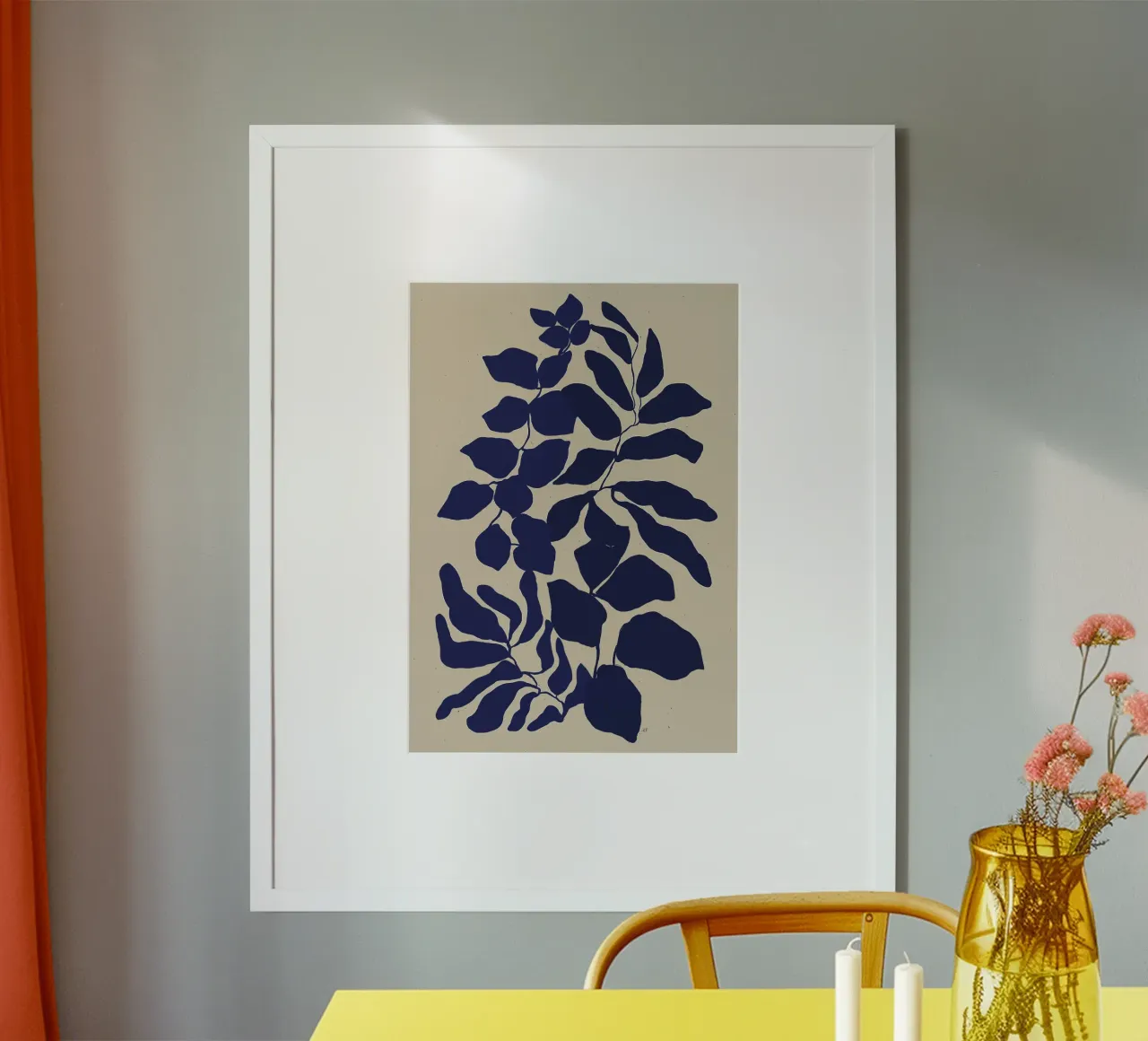 Hanna Peterson Babylon Bouquet poster con telaio in plastica da Davidprint