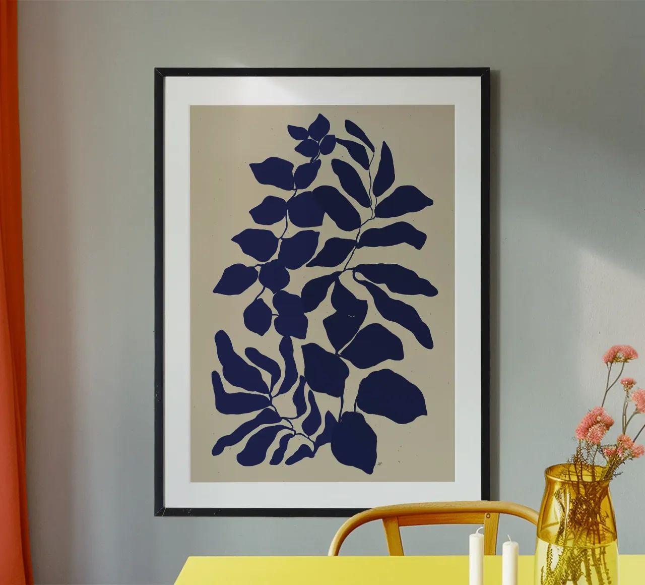 Hanna Peterson Babylon Bouquet poster con telaio in plastica da Davidprint
