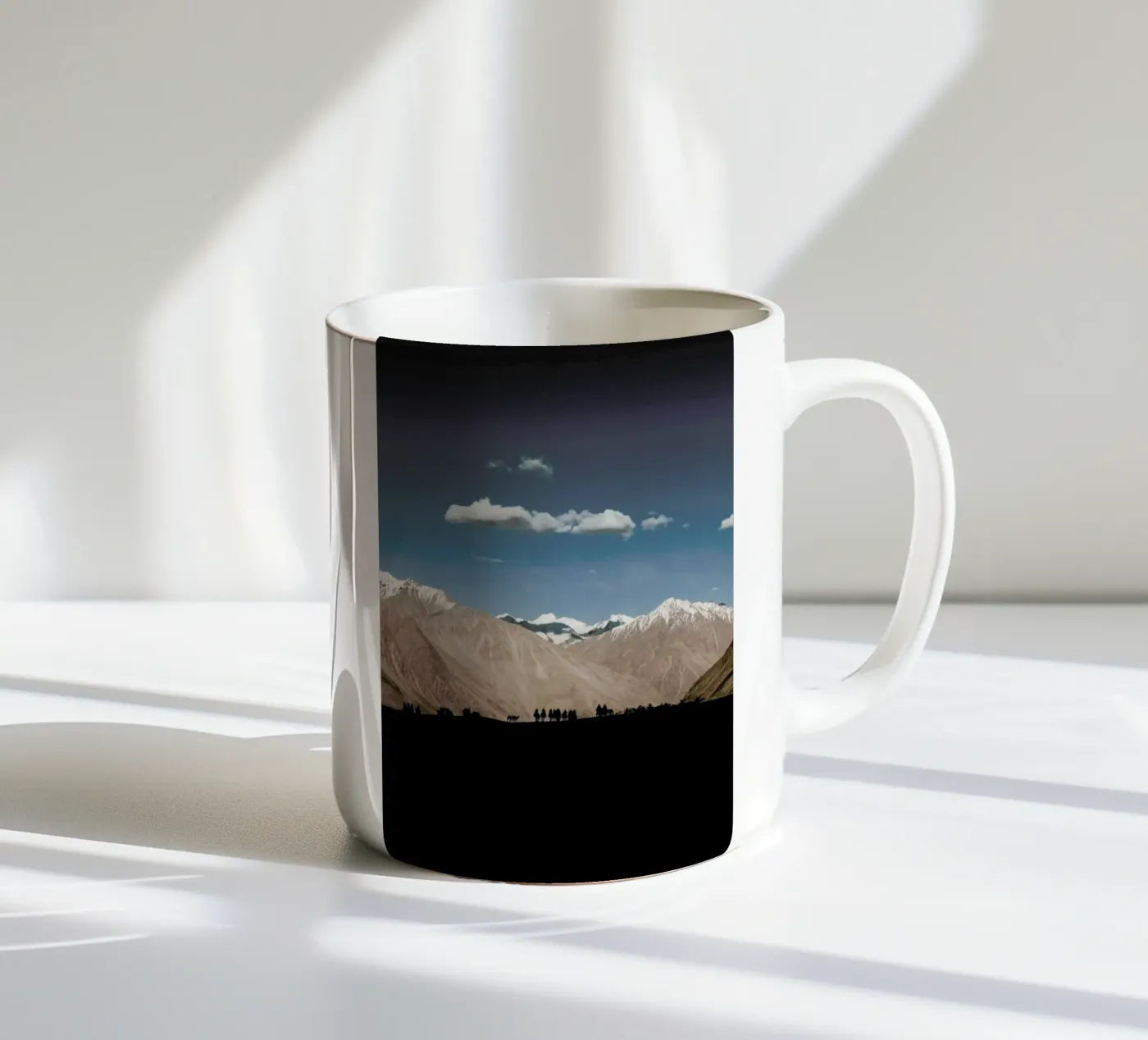 Setting Out ceramic mug by METROPOLIS