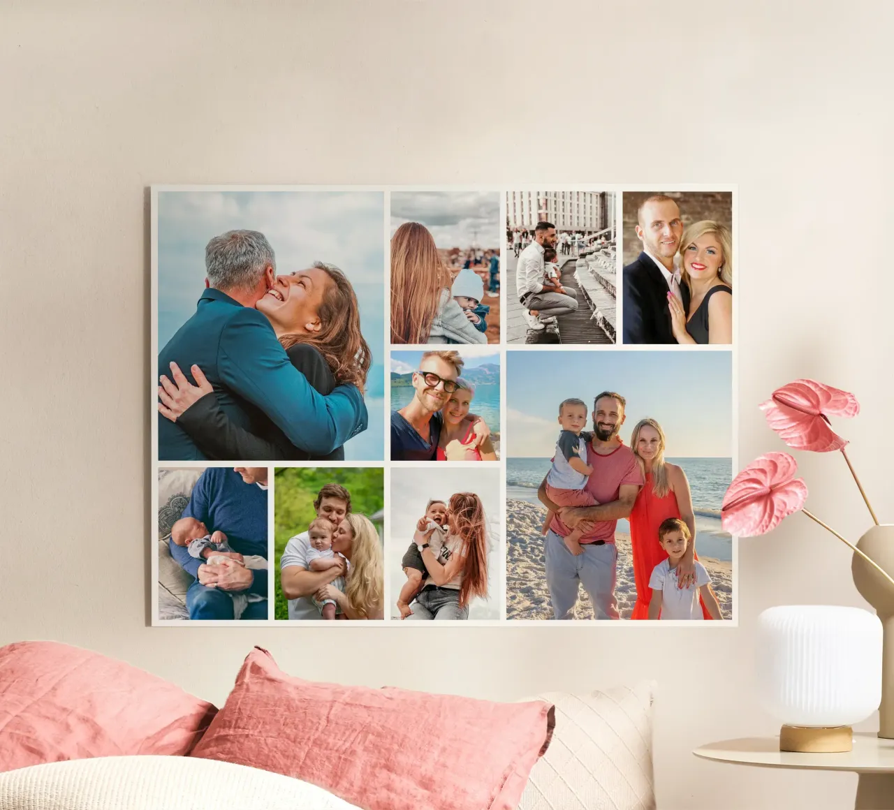 Photo collage - 9 pictures - landscape acrylic glass by Bildschön | Fotocollagen