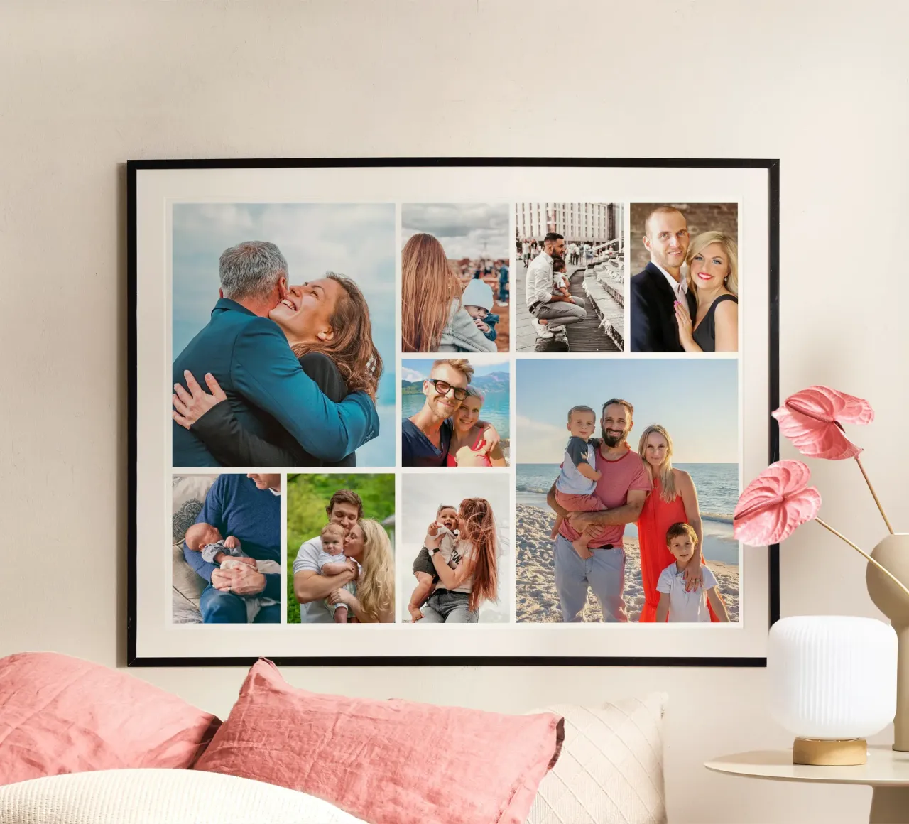 Photo collage - 9 pictures - landscape poster by Bildschön | Fotocollagen