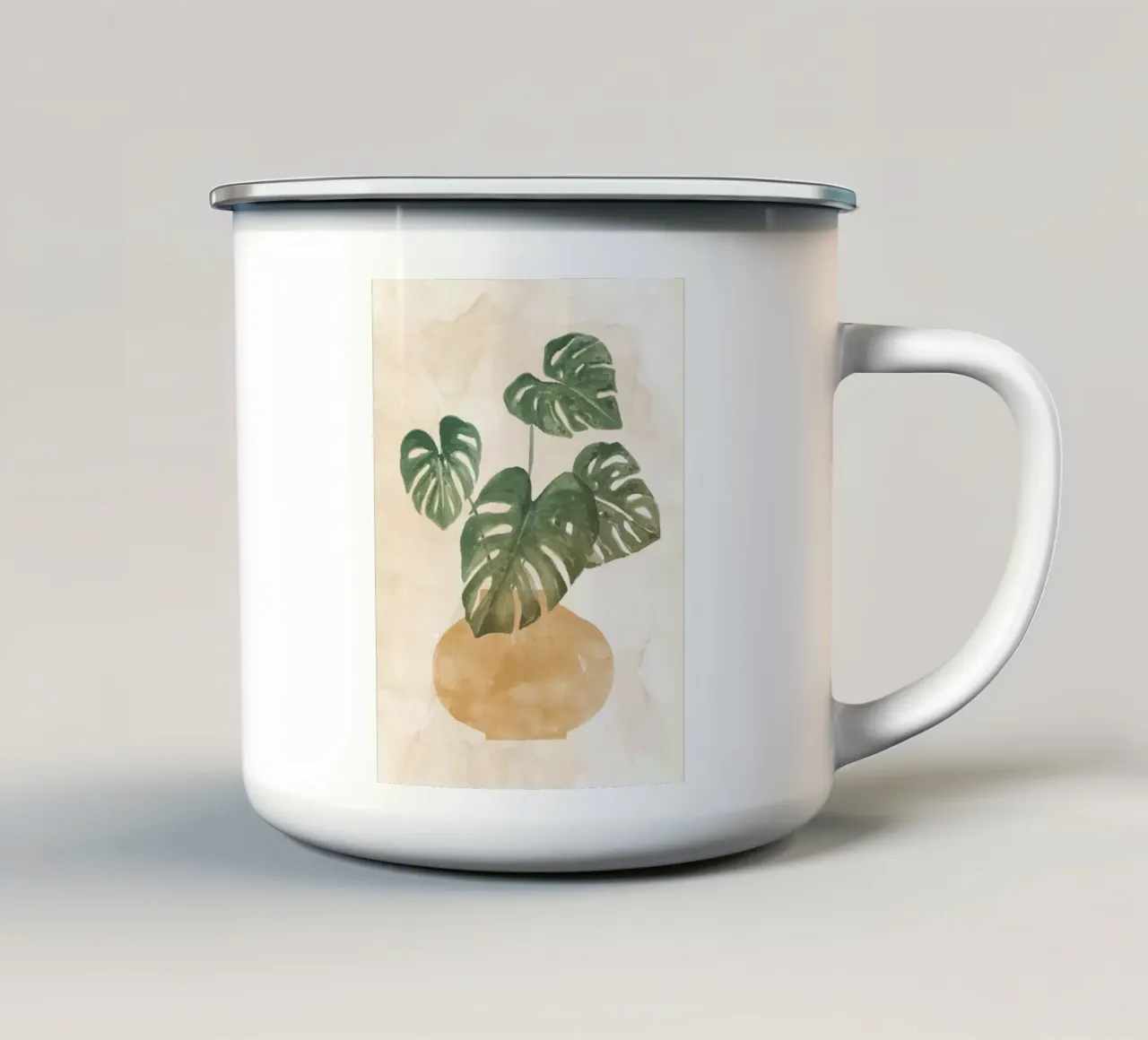 Piante nº 9 tazza in smalto da NouveauPrints
