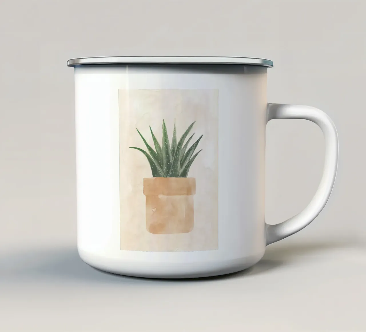 Le piante n. 10 tazza in smalto da NouveauPrints