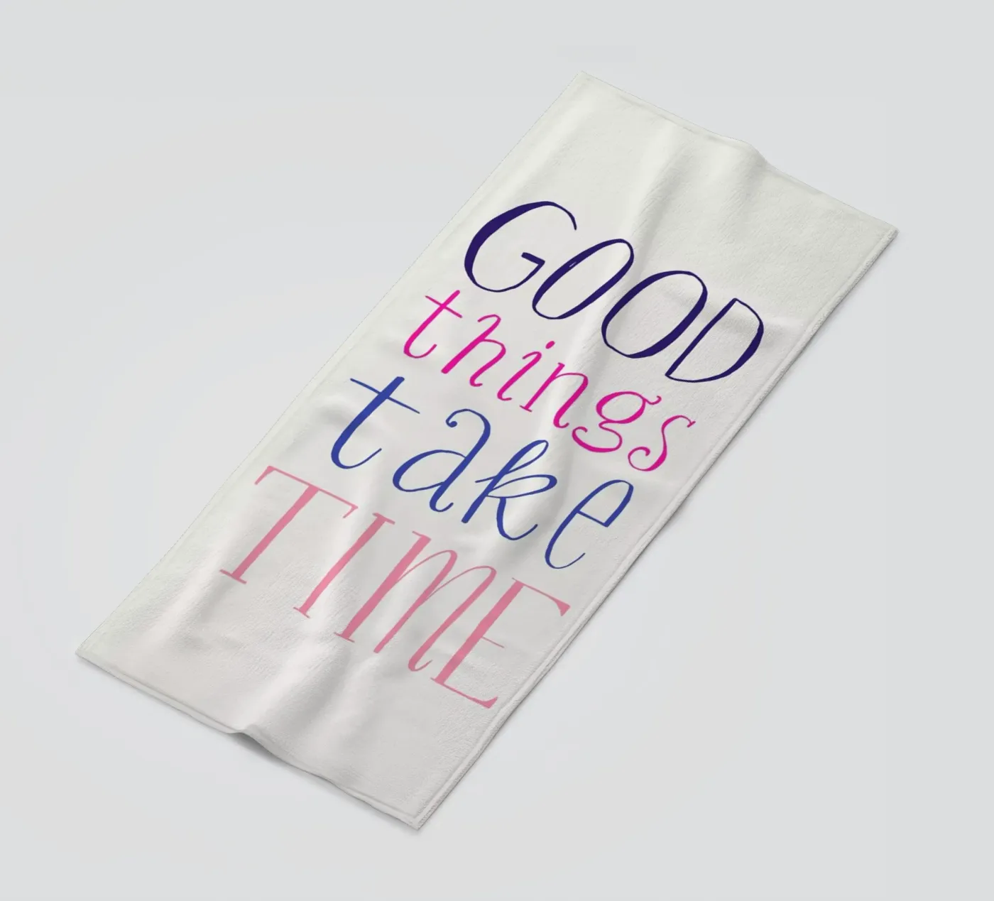 Good things take time telo mare da Pure