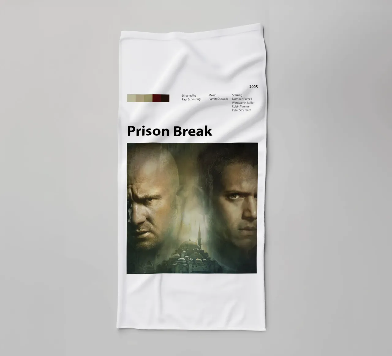 Prison Break asciugamano da bagno da 🎞 The Movie Wall
