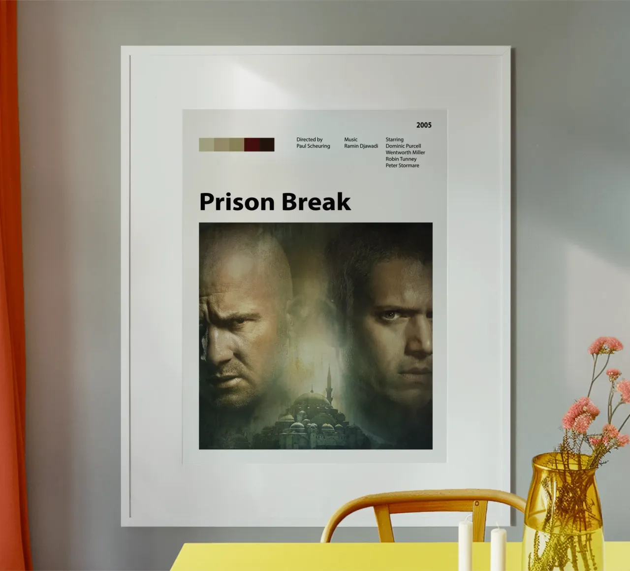 Prison Break carta hahnemühle da 🎞 The Movie Wall