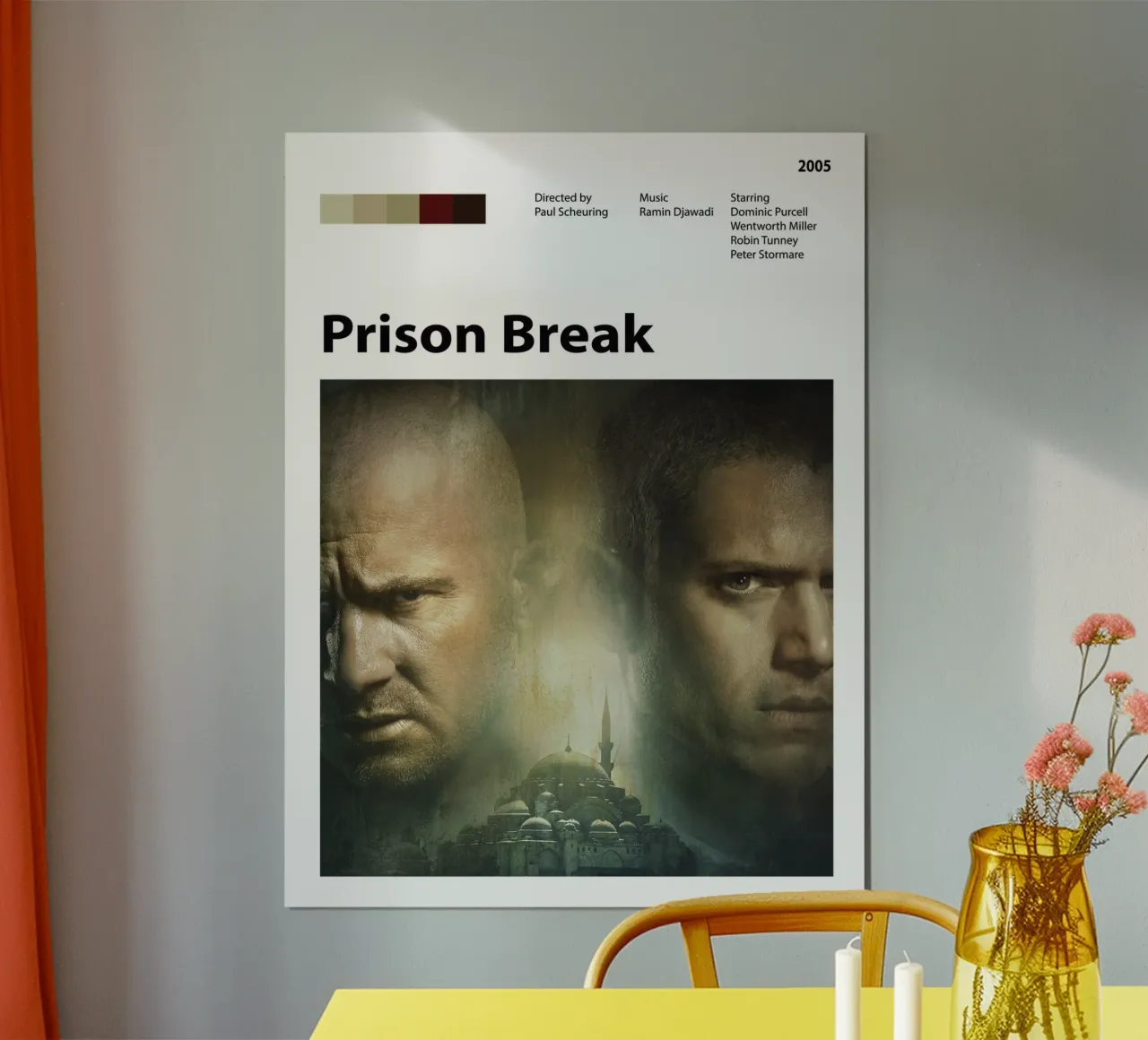 Prison Break carta hahnemühle da 🎞 The Movie Wall