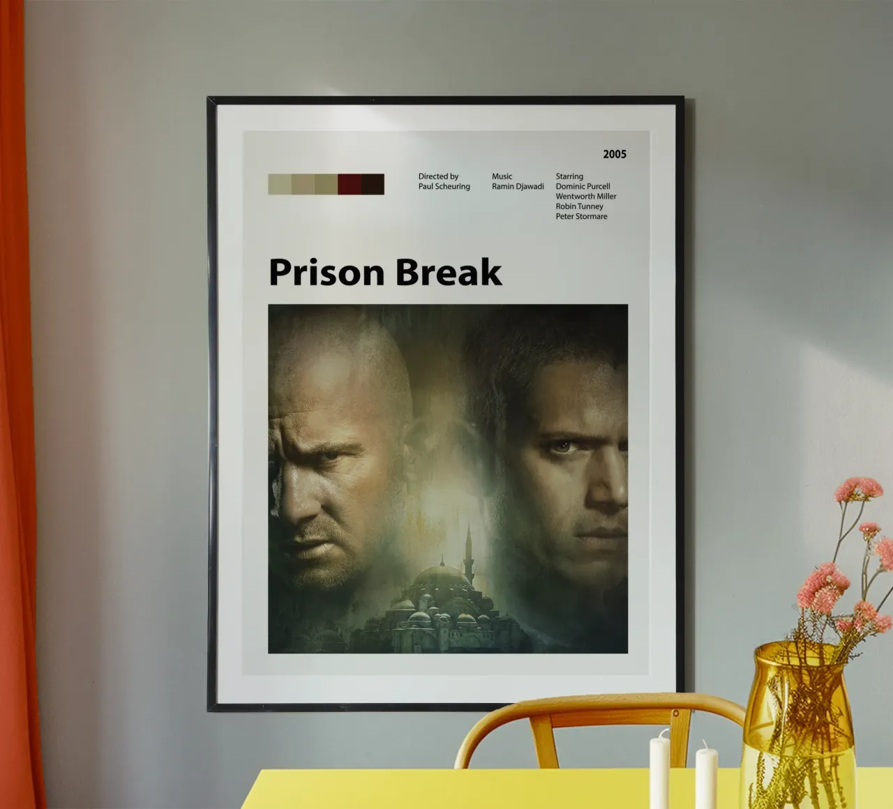 Prison Break carta hahnemühle da 🎞 The Movie Wall