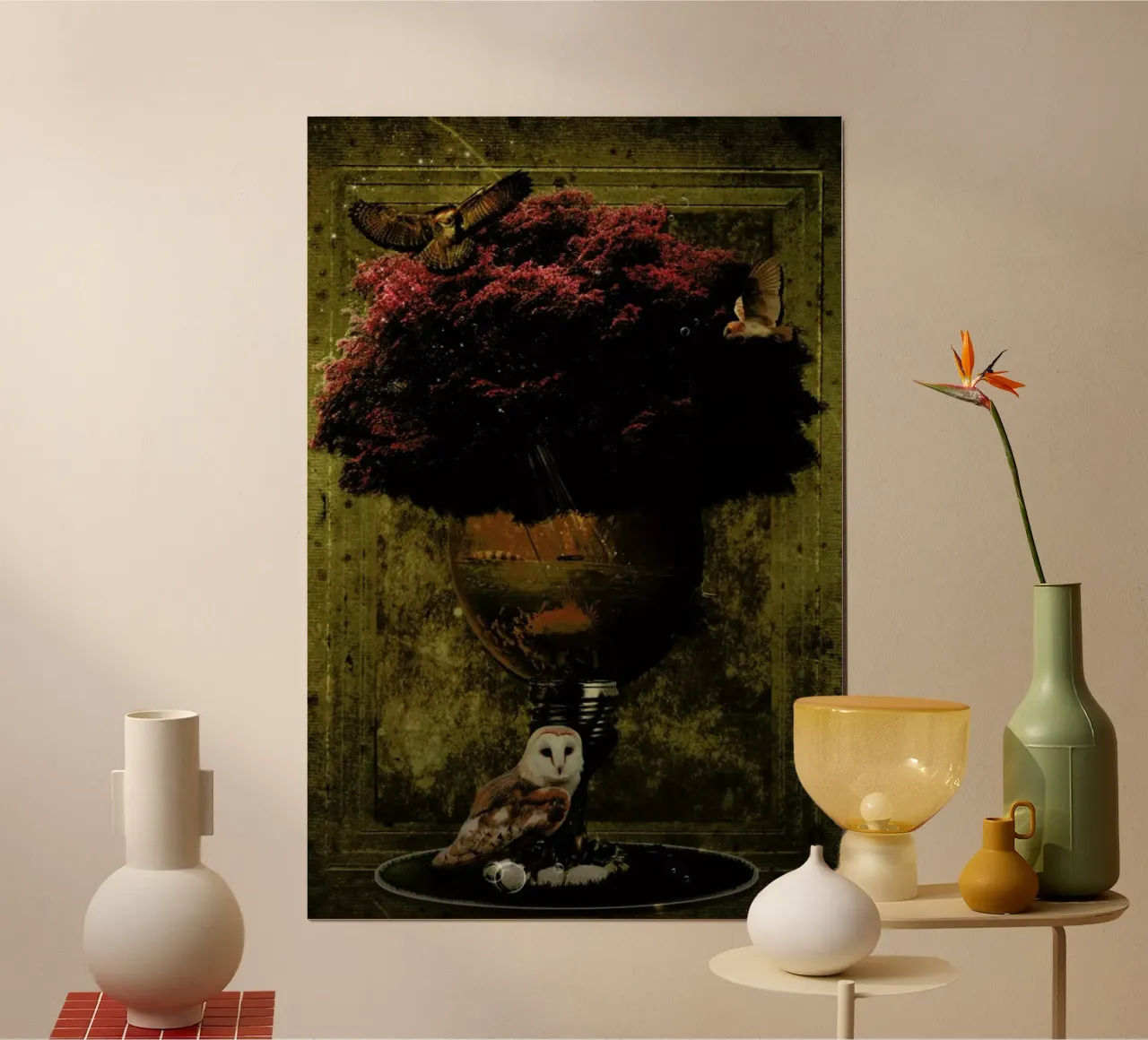 Creative Incubator poster con telaio in alluminio da Design by Soph