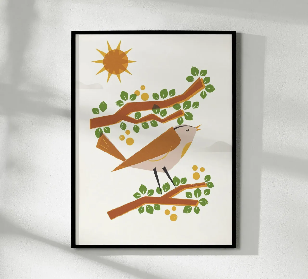 Pájaro cantor hahnemühle de 2fevrierArtStudio