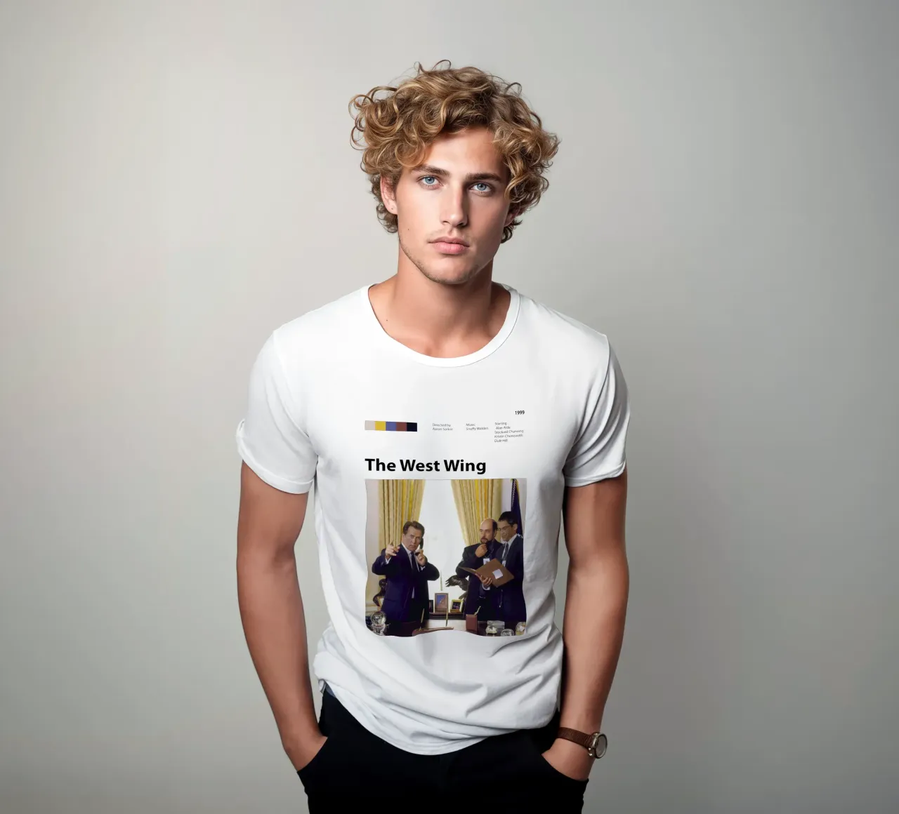 L'ala ovest t-shirt da 🎞 The Movie Wall