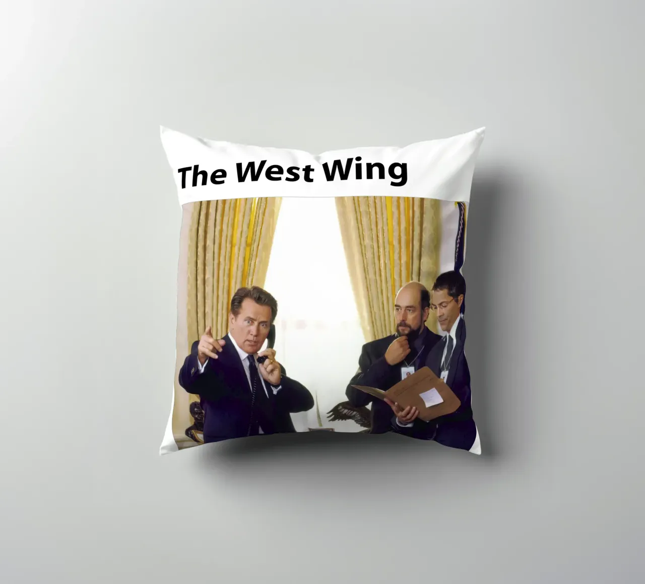 L'ala ovest cuscino da The Movie Wall