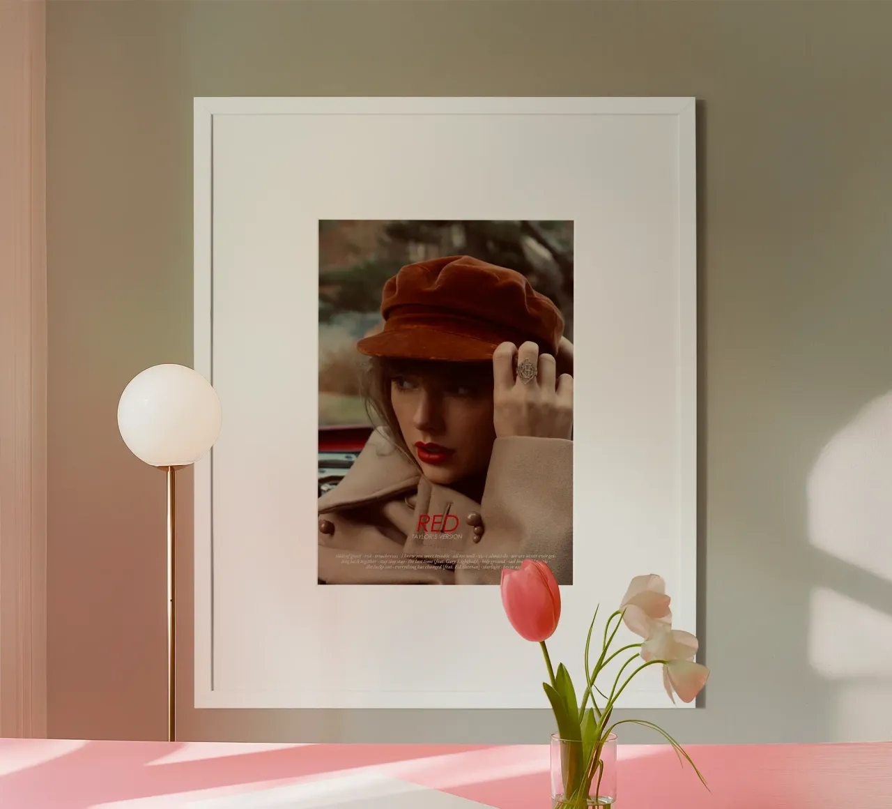 Red (Taylor’s Version) carta hahnemühle da Attaboy Dsgn