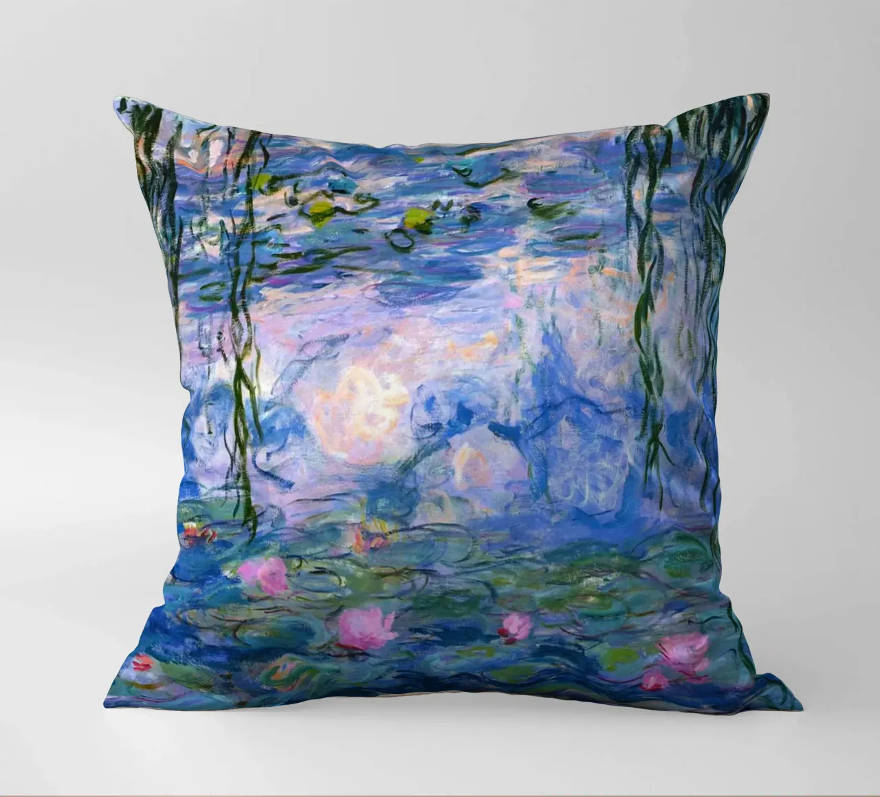 claude monet quadro palude chiara cuscino da belong shop