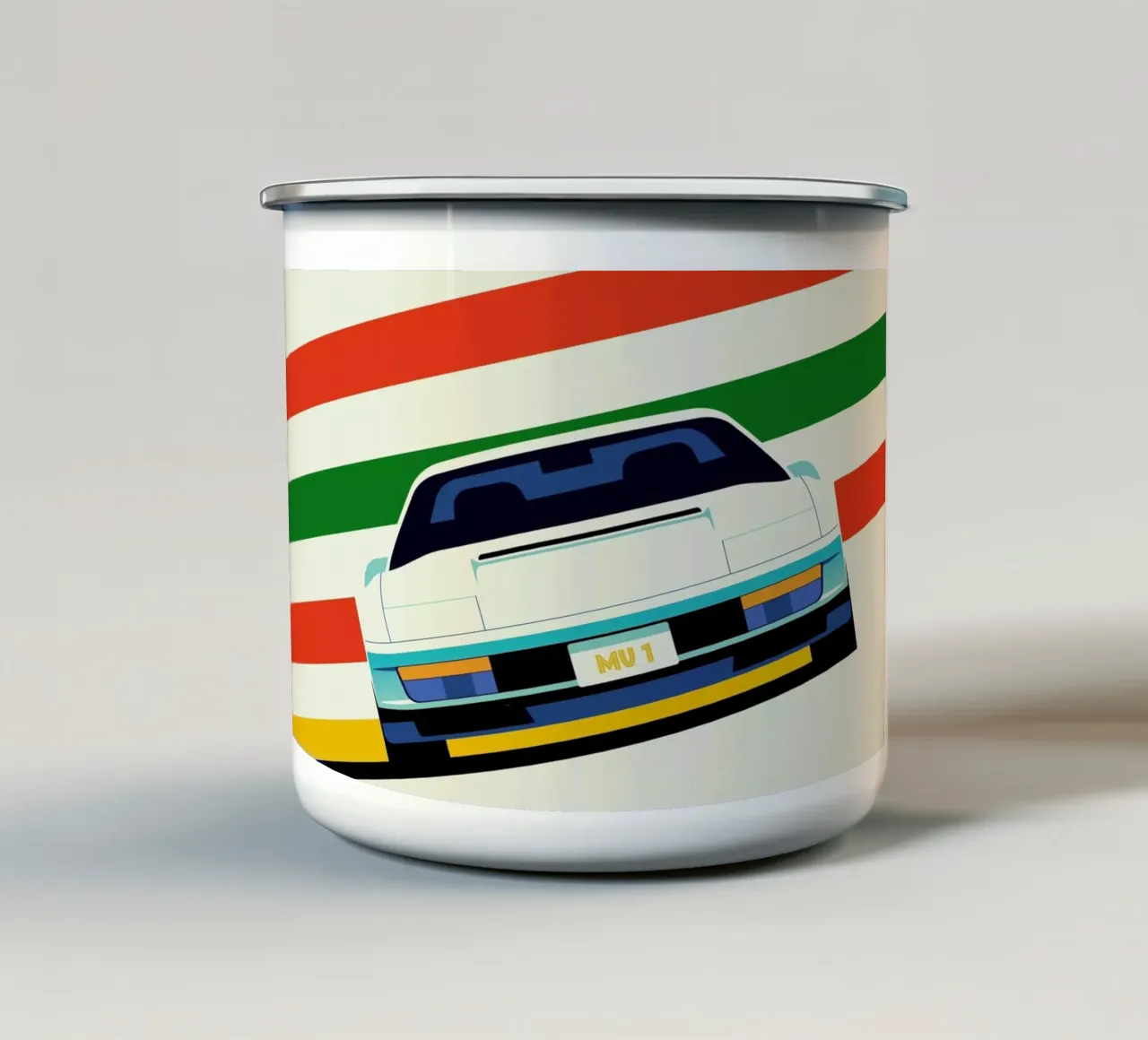 Ferrari Front tazza in smalto da Bo Lundberg