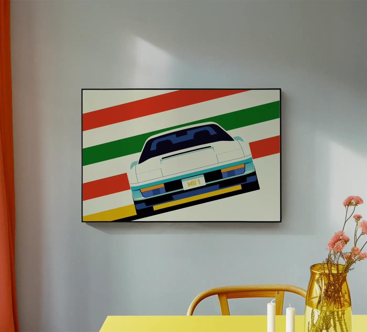 Ferrari Front Acryl-Glas von Bo Lundberg