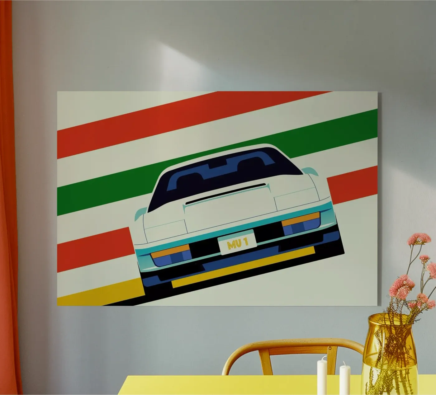 Ferrari Front Acryl-Glas von Bo Lundberg