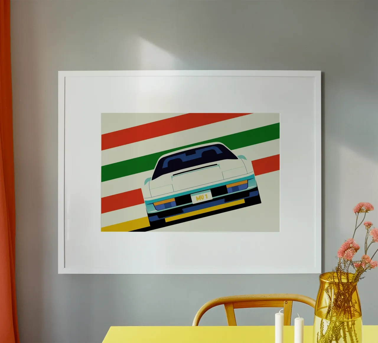 Ferrari Front poster da Bo Lundberg