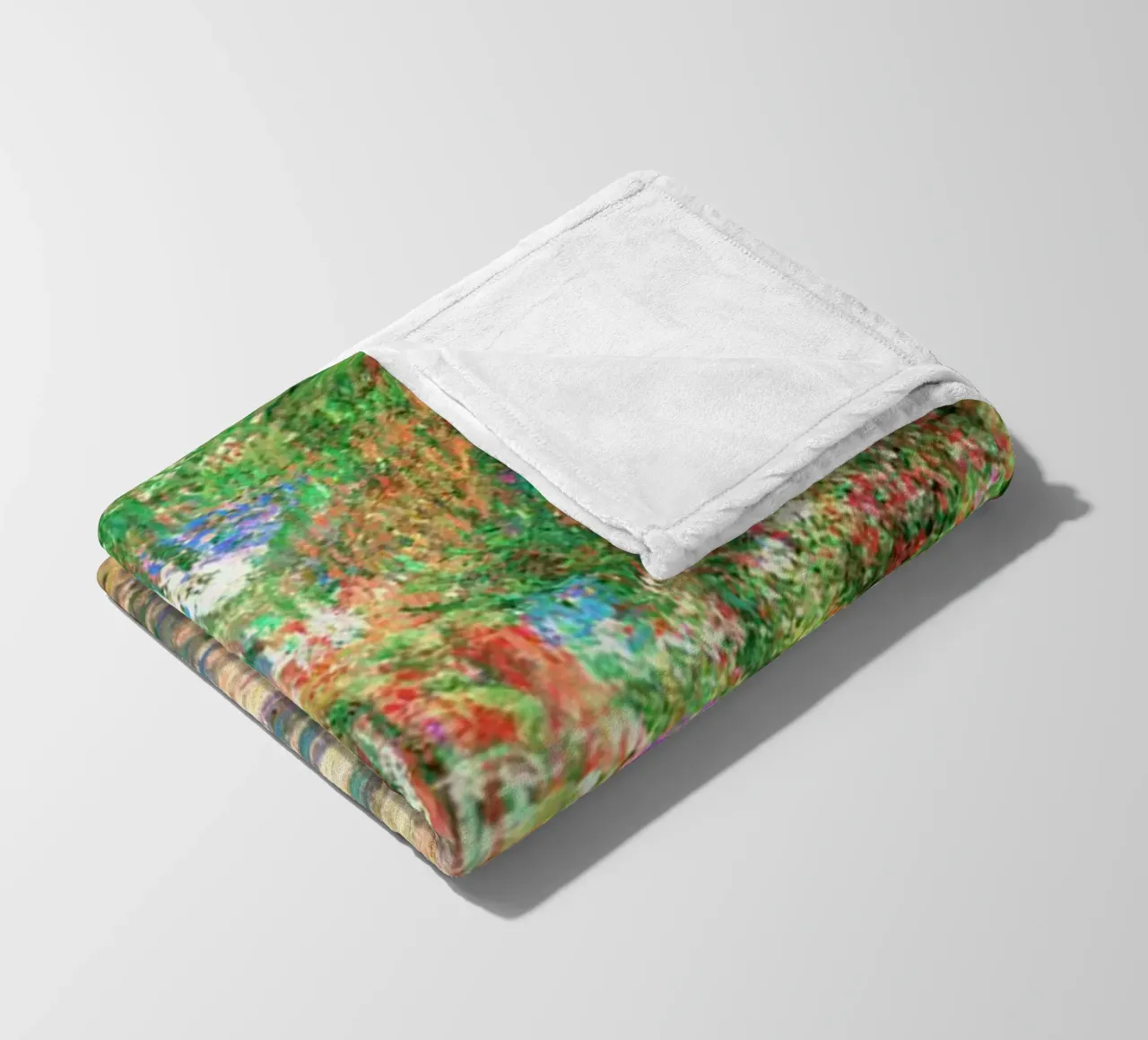 Claude Monet, dipinto del bosco di primavera coperta in pile da belong shop