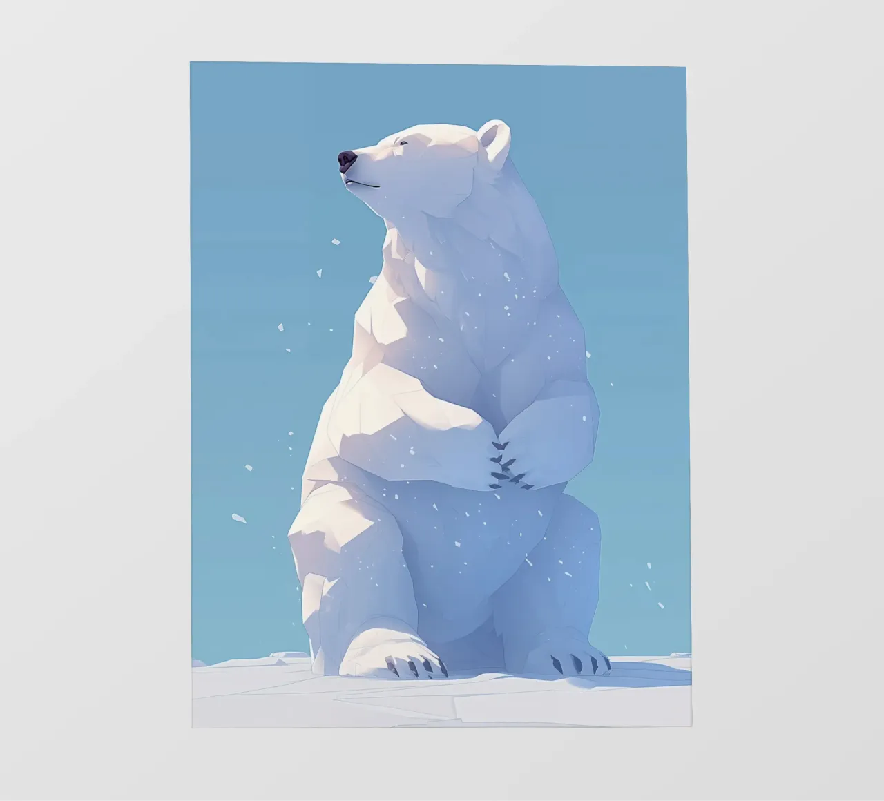 Orso polare telo in pvc da LaylaOzFun