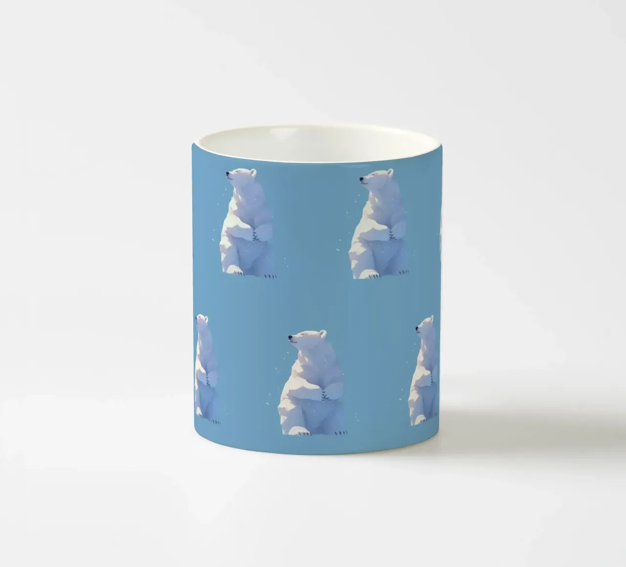 Orso polare tazza in ceramica da LaylaOzFun