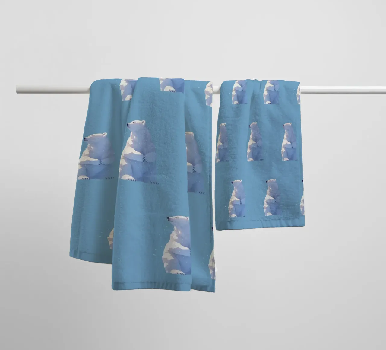 Orso polare asciugamano da bagno da LaylaOzFun