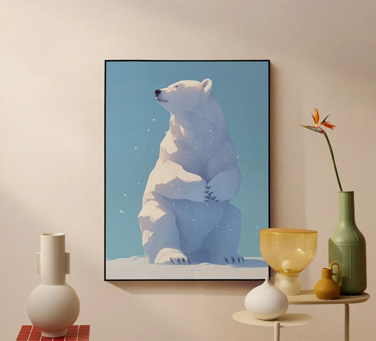 Orso polare plexiglass da LaylaOzFun