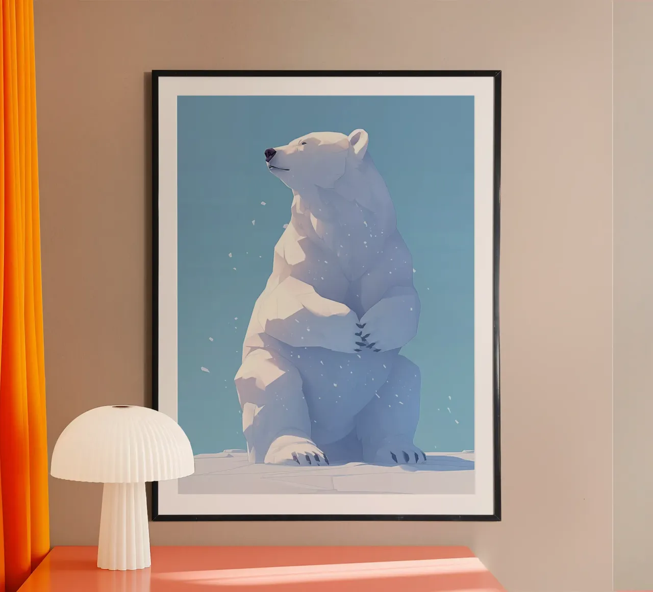 Orso polare carta hahnemühle da LaylaOzFun