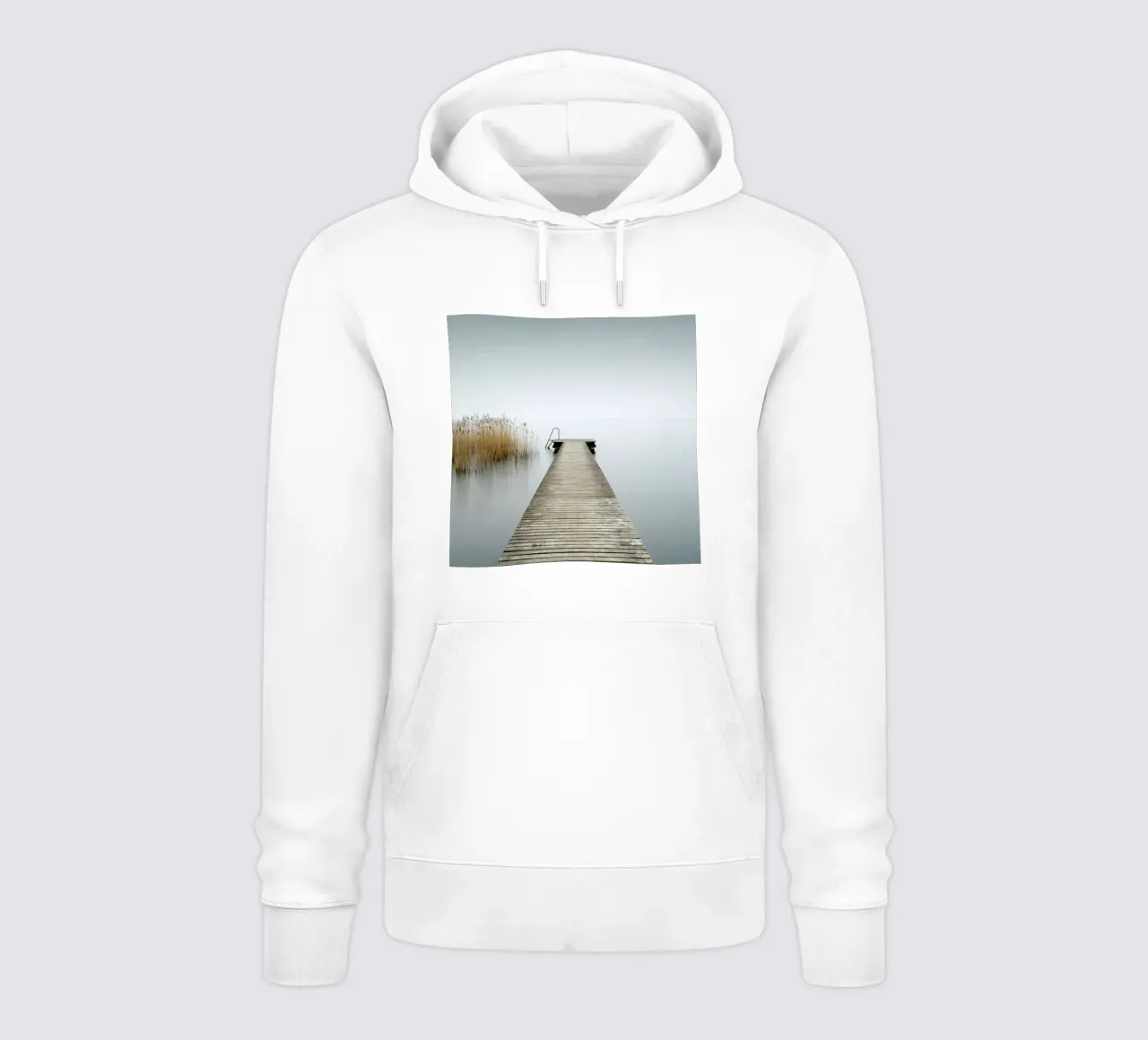 Pontile Sul Lago Garda I felpa con cappuccio da Michael J. Reibert
