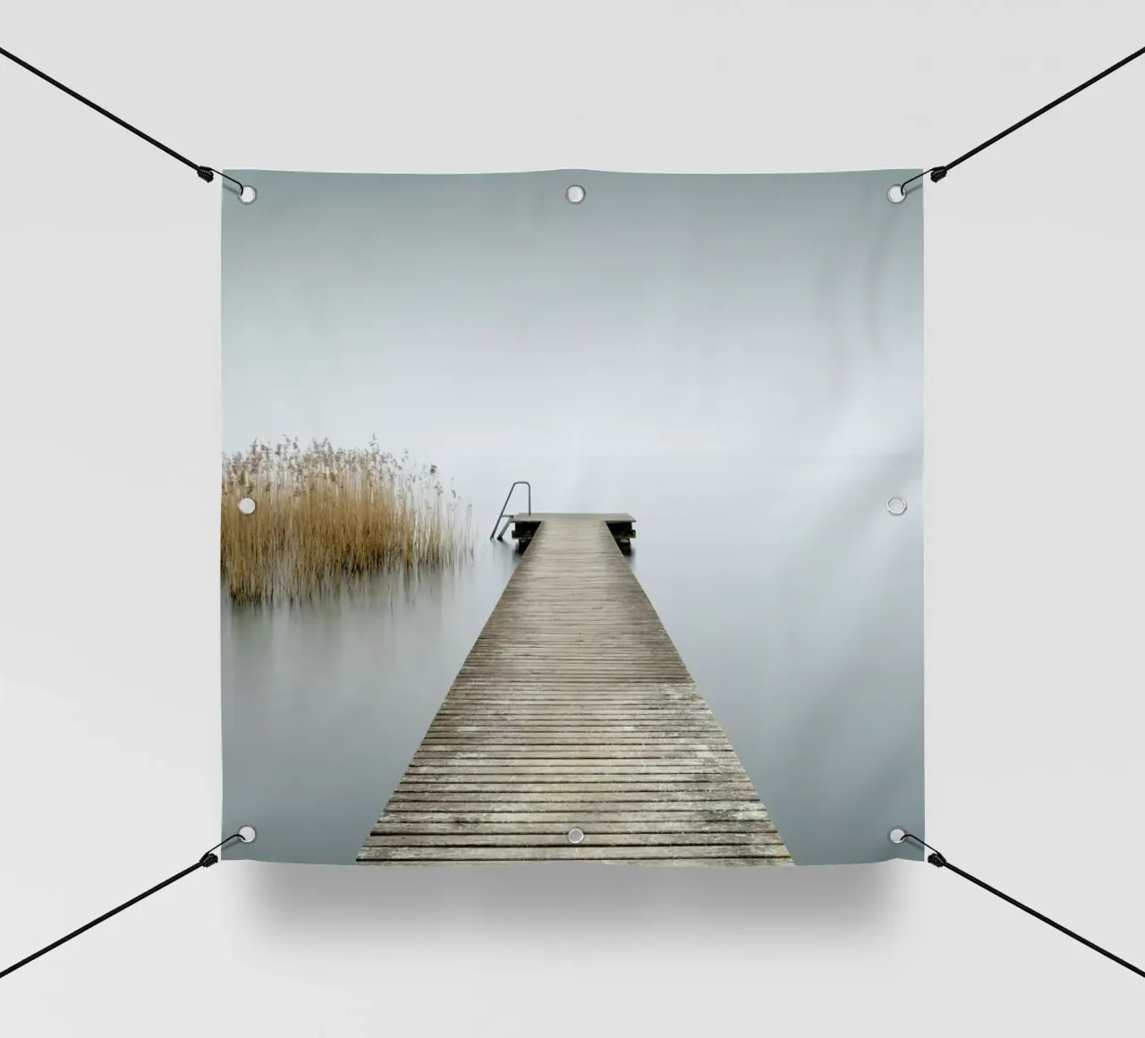 Pontile Sul Lago Garda I telo in pvc da Michael J. Reibert