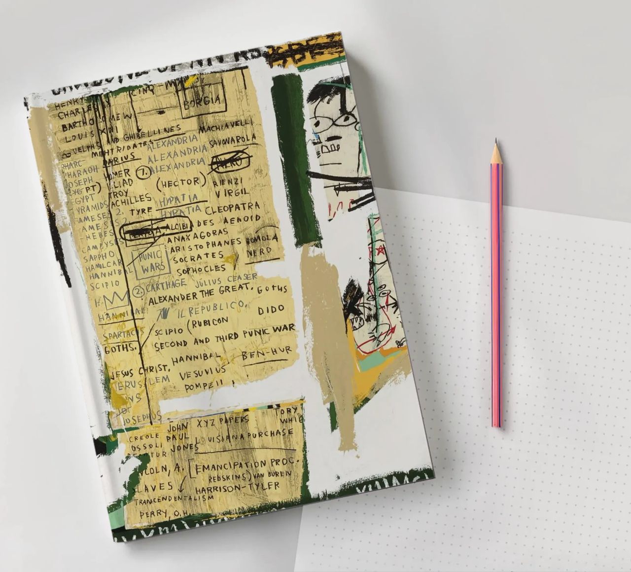 Mâchoire d'un âne Michel carnet de notes de PEVITA